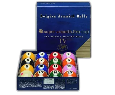 Produktbild von Kugeln Pool Super Aramith Pro TV 57,2mm