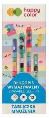 Produktbild von Radierbarer Kugelschreiber, Multiplikationstabelle (12 Stück) - GDD