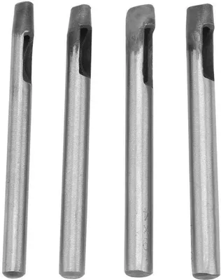Obrázok produktu pre Sada nástrojov s oceľovým puzdrom, vyrobená z vysoko pevnej uhlíkovej ocele – oválneho tvaru – s rozmermi 6/7/8/9 x 4 mm – nástroj na vytváranie otvorov