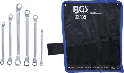 Obrázek produktu pro BGS technic Double Ring Spanner Set, 1,17 kg