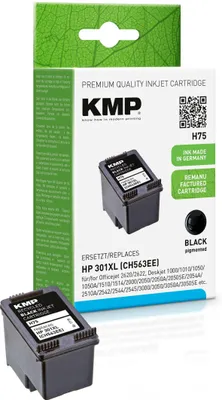 Immagine prodotto di KMP 1719,4001 Cartuccia d'inchiostro KMP H75 nero compatibile con HP CH 563 EE