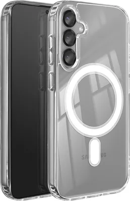 Produktbild von Swissten, MagSafe-Hülle Galaxy S24/S25 MagStick Clear Jelly, Transparent