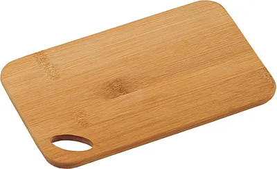 Image de KESPER Planche à découper en bambou avec trou de suspension 30x21x0,8cm