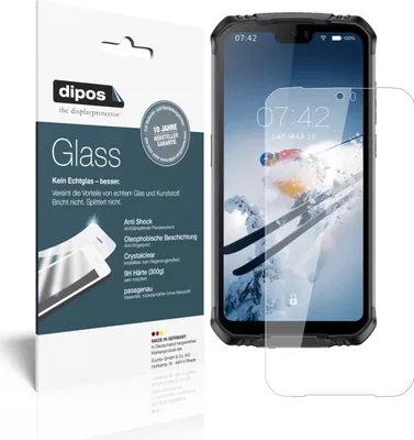 Obrázek produktu pro 2x Ochranná fólie pro Doogee S88 Pro - Anti-Shock 9H Film dipos Glass Plastic Glass