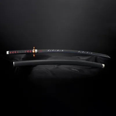 Immagine prodotto di Demon Slayer Proplica Replica 1/1 Spada Nichirin (Tanjiro Kamado) Spada Kyojuro Rengoku Gueard Ver. 88 cm