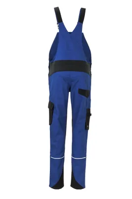 Produktbild von Planam Latzhose Norit Damen Gr. 50 kornblau/schwarz