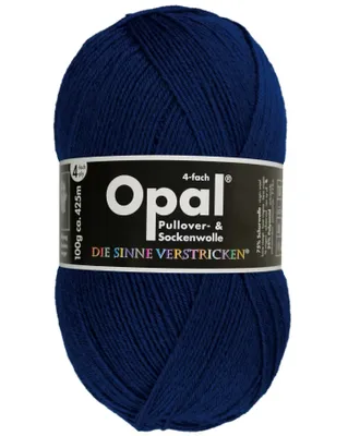 Produktbild von Opal Sockengarn - Uni 2020 - 4fach Farbe: 9930 Navy