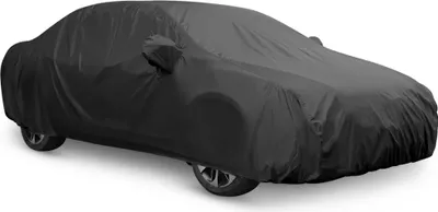 Produktbild von Abdeckung Auto Wasserdicht Autoabdeckung  Autoplane Winter Auto Abdeckplane 3XXL Schwarz