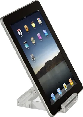 Produktbild von Targus 17.8 - 25.4cm / 7 - 10 inch Mini-Ständer für Media Tablets, Transparent, Acryl, 17,8 cm (7"), 250 g, 180 mm, 110 mm