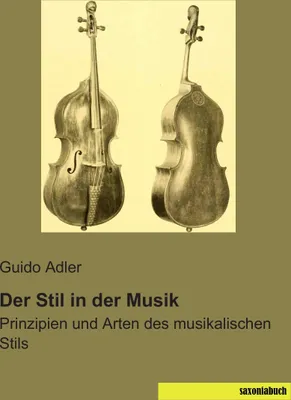 Produktbild von Der Stil in der Musik