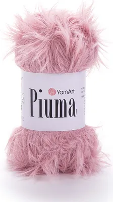 Produktbild von YarnArt Piuma 4413 Morela - Flauschige Polyesterwolle 100m/50g, Perfekt für Pullover & Accessoires