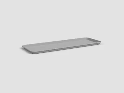Obrázok produktu pre Artevasi Capri Rectangular Saucer, Podšálka, Šedá, 1,4 L, 169 mm, 477 mm, 24 mm