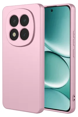 Produktbild von MobyDefend Hülle für Xiaomi Redmi Note 15 Pro 5G - Matte Silikon Schutzhülle - Rosa