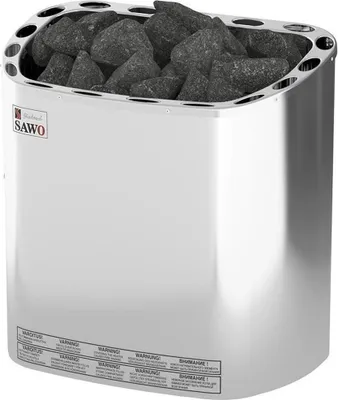 Image de Poêle Électrique Sawo Scandia 6.0 kW | nécessitent des commandes séparées | SCA-60NS-Z-C