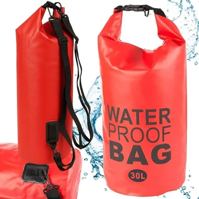Image de Sac étanche 30 l Sac étanche pour kayak Sac à dos de randonnée