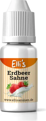 Produktbild von Erdbeer-Sahne Aroma - Ellis Lebensmittelaroma