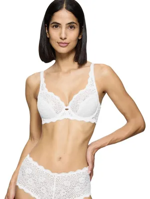 Image de Soutien-gorge Triumph Amourette W pour femmes, avec armatures, sans rembourrage, bretelles réglables, taille 7