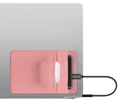 Produktbild von kwmobile Tasche kompatibel mit SanDisk Portable SSD, Samsung T7, Crucial X8, HDD - Halterung für externe SSD Festplatte - 13x8cm - Elastisches Case