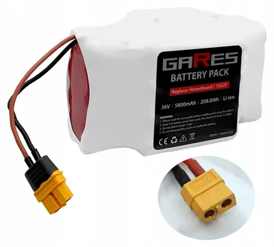 Obrázek produktu pro GARES Akumulátor Baterie pro Manta 10S2P | 36V 5,8Ah | Zesílená série High-Performance | Vysoký výkon