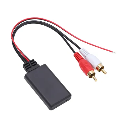 Zdjęcie produktu dla Radio samochodowe z adapterem 2 RCA Bluetooth 5.0 Bezprzewodowy kabel audio AUX do Kenwood dla Clarion