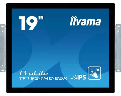 Produktbild von iiyama ProLite TF1934MC-B5X, 48,3 cm (19"), 1280 x 1024 Pixel, LED, 14 ms, Schwarz