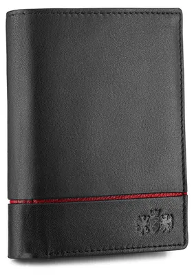 Immagine prodotto di Portafoglio da uomo ZG-N4-F5 RFID NERO-Rosso