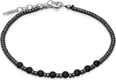 Produktbild von Modern beaded bracelet with onyx VBD395B