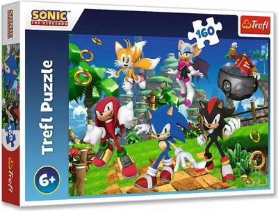 Produktbild von Puzzle 160 Sonic Und Freunde 15421