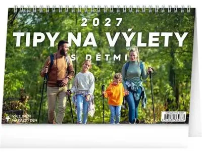 Produktbild von NOTIQUE Tischkalender, Ausflugs-Tipps für Familien, 2027, 23,1 x 14,5 cm