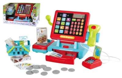 Produktbild von Playgo Spielzeugkasse – 37-teilig