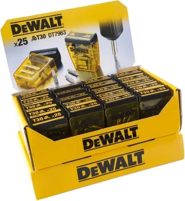 Produktbild von DEWALT Display 20 x DT7963 Box 25xT30 25mm