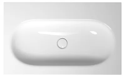 Immagine prodotto di BetteComodo lavabo à encastrer, sans trou pour robinet, sans trop-plein, 800x495x120mm, A216-000, A216-000