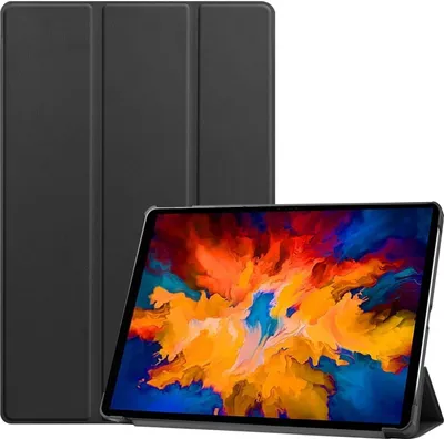 Zdjęcie produktu dla Pokrowiec ochronny na tablet Lenovo Tab P11 Pro TB-J706F, TB-J716F 11,5 cala z funkcją podstawki i funkcją automatycznego usypiania/budzenia, czarny
