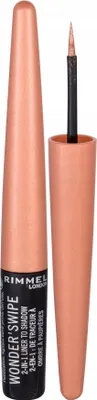 Immagine prodotto di Rimmel Wonder'swipe 2-in-1 liner to shadow, Gel, Dispenser, Oro, So Savage, 1,7 ml, Donna