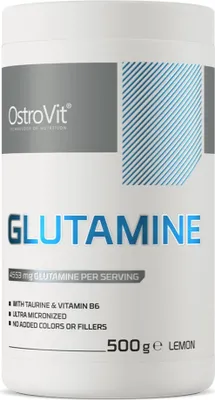 Produktbild von Ostrovit Glutamina - Zitronengeschmack (500 g) BI9222