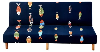 Produktbild von Sofahusse ohne Armlehnen für Schlafsofas
