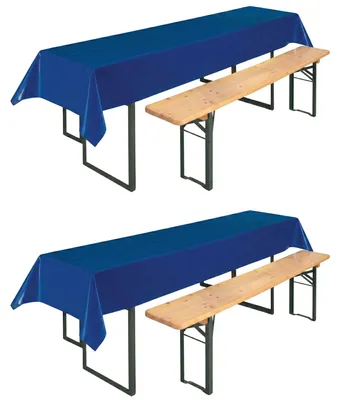 Produktbild von Beautex Party Tischdecke abwaschbar 100x250, für Biertisch geeignet