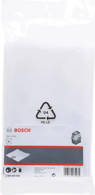 Zdjęcie produktu dla Dulkių maišas Bosch 2608000698; 5 vnt.