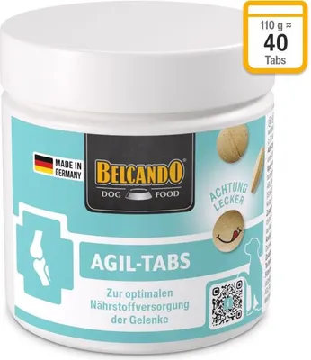 Produktbild von Belcando - Agil-Tabs Nahrungsergänzung - 110 g (40 Tabs)