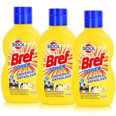 Produktbild von Sidol Universal-Entkalker 500 ml - Mit Aktiv-Zitronensäure (3er Pack)