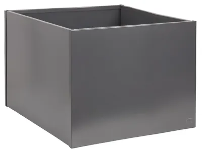 Produktbild von UNUS Pflanzkübel Deko Garten quadratisch 80x80x80cm anthrazit inklusive Teichfolieneinsatz