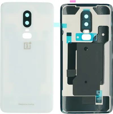 Produktbild von Gehäuse Rückseite für Oneplus 6 (A6000, A6003), Weiß
