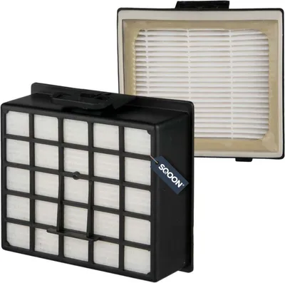Produktbild von SQOON HEPA-Filter für Bosch & Siemens GL-30 / GL-40 / Z4.0 – Ersatz für 00578731 / VZ153HFB / BBZ153HF