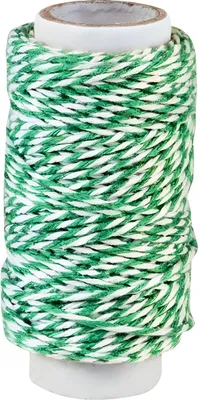 Image de KNORR prandell Cordon décoratif / cordon de boulangerie vert foncé 20 m
