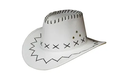 Produktbild von Cowboy Hut Westernhut Weiss fuer Kinder