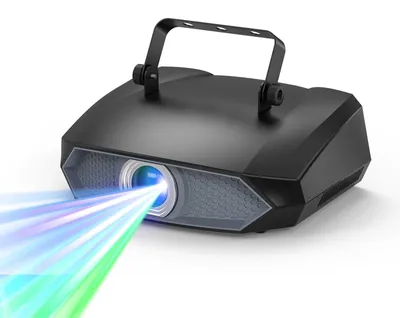 Zdjęcie produktu dla Profesjonalne oświetlenie laserowe do imprez – projektor laserowy z efektami 3D i sterowaniem za pomocą aplikacji