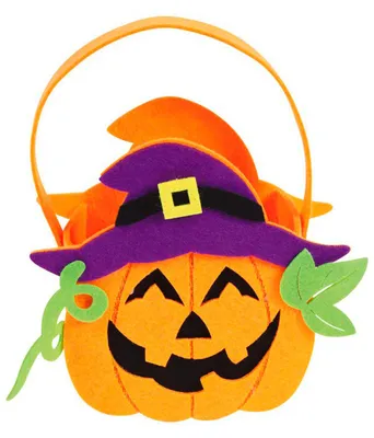 Produktbild von Halloween Kürbis Hexe als Goodie Bag
