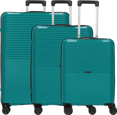 Produktbild von d&n Travel Line 4000 4-Rollen Kofferset 3tlg.
