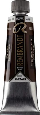 Image de Rembrandt peinture à l'huile tube 150 ml Umbra naturel 408