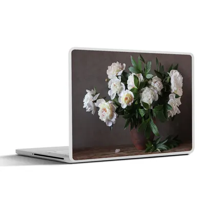 Produktbild von MuchoWow® Laptop Aufkleber Sticker Cover Blumen - Stilleben 30x21 cm - Sticker für Laptop - Selbstklebend